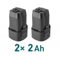 Акумулаторски одвртувач 16V Li-ion (x2), 2000mAh, EXTOL INDUSTRIAL BRUSHLESS