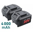 Акумулаторска пила,SHARE20V, BRUSHLESS, 40cm, 2x4Ah
