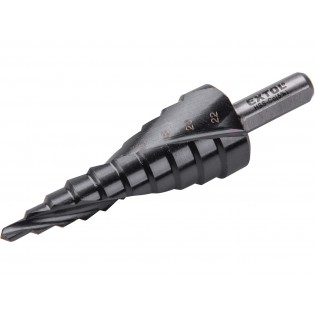 Степенеста бургија, ∅4-22mm, степен 2mm, EXTOL INDUSTRIAL