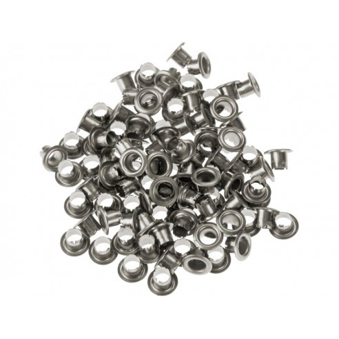 Нитни, никел сребрена боја, 100пар