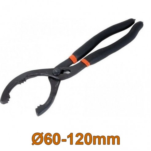 Клуч за филтер за уље, ТАКТИКС, 300мм, распон од 60-120мм