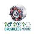 Ударен клуч 1/2" батерија,BRUSHLESS, SHARE20V, 20V Li-ion, 500Nm, 2000mAh