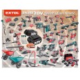 Ударен клуч 1/2" батерија,BRUSHLESS, SHARE20V, 20V Li-ion, 500Nm, 2000mAh
