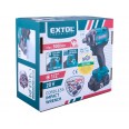 Ударен клуч 1/2" батерија,BRUSHLESS, SHARE20V, 20V Li-ion, 500Nm, 2000mAh