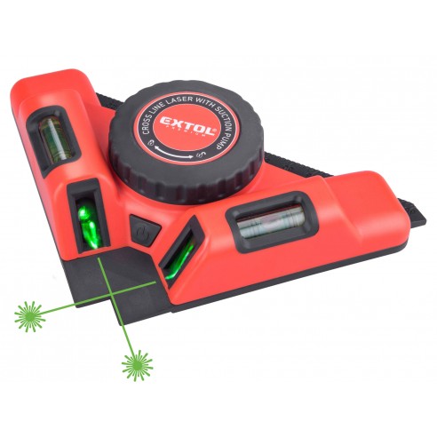 Ласер со вкрстени линии под агол од 90'