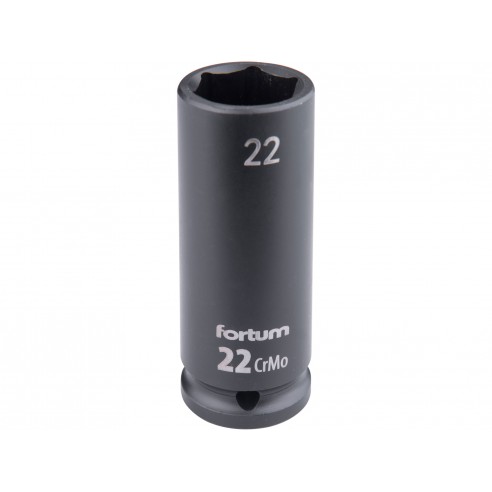 Клуч ударен насаден, 1/2", 22mm, L 78mm, CrMoV