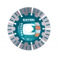 Дијамантски диск за сечење, сегментен, Long Life Cut, 125x22,2mm, 1,9мм суво сечење EXTOL INDUSTRIAL