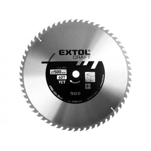 Лист за циркуларна пила со SK плочка , 500x3,0x30mm