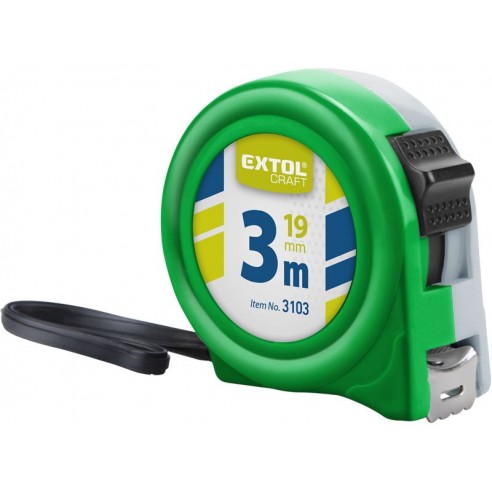 Метро лента, 3m, ширина  19mm, EXTOL CRAFT