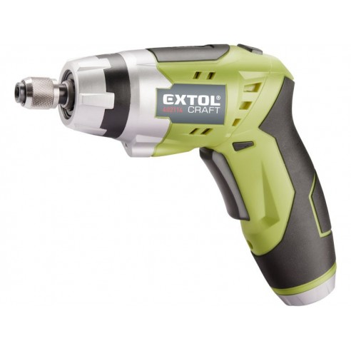 Акумулаторски одвртувач со LED сијаличка, 3,6V Li-ion, 1300mAh, EXTOL CRAFT