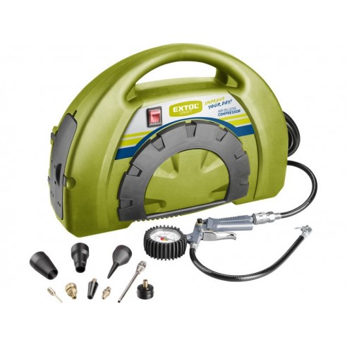 Компресор без масло, 1100W, EXTOL CRAFT
