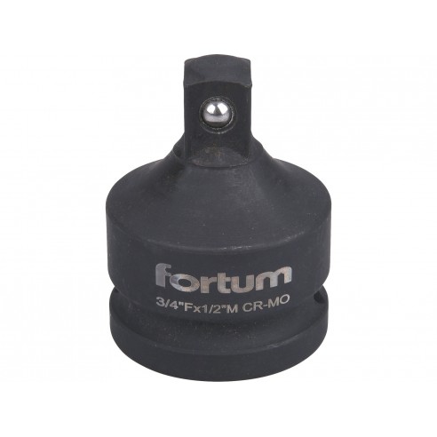 Адаптер, 3/4" F - 1/2" M, квадратен внатрешен 3/4"- надворешен  1/2", FORTUM