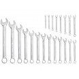 Клучеви вилушкасти/окасти сет 21пар, 6-32mm, FORTUM