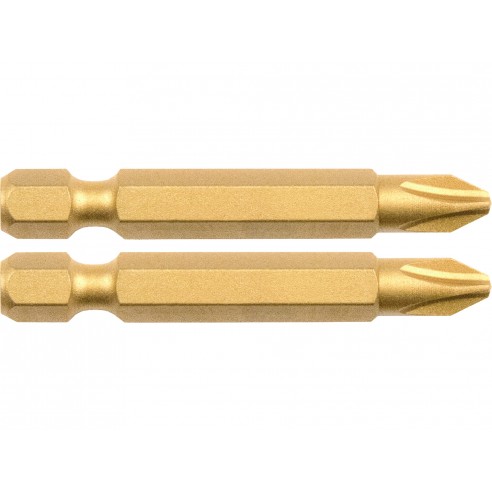 Битови, сет 2пар, PH2x50mm, titan. материјал S2