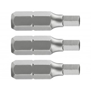 Сет битови imbus, 3пар.H 2 x25mm, S2, FORTUM-KITO