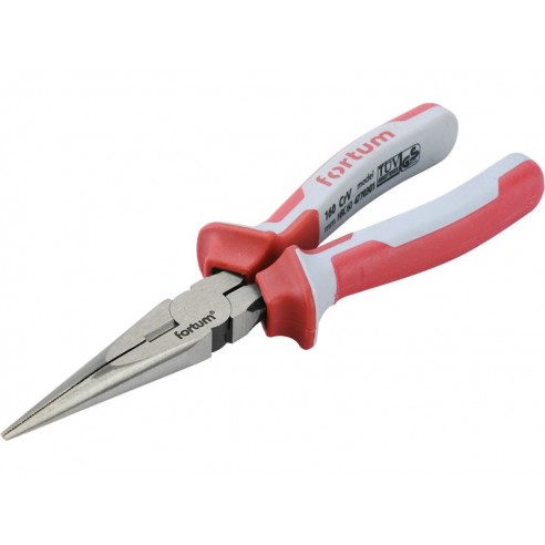 Клешти заоблени прави, 160mm, FORTUM
