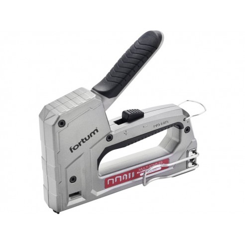 Хефталка за 6 типа на муниција, со нагодување на сила на удар, 6-14mm, 5x100пар. иглици, FORTUM