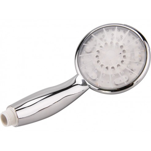 Туш рачка со 1 функција, со  LED светло, 11cm, chrom, FRESHHH