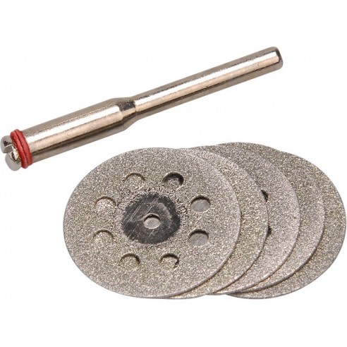 Сет дијаматски мини дискови за линеарна брусилка, 6пар, EXTOL CRAFT