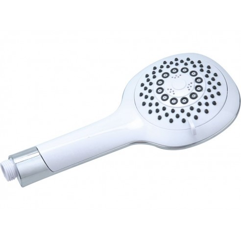 Туш рачка со 5 функции, хром, дијаметар на глава 12cm, FRESHHH