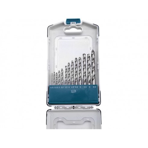 Бургии од метал,13парчиња,∅1,5-6,5 mm HSS-G