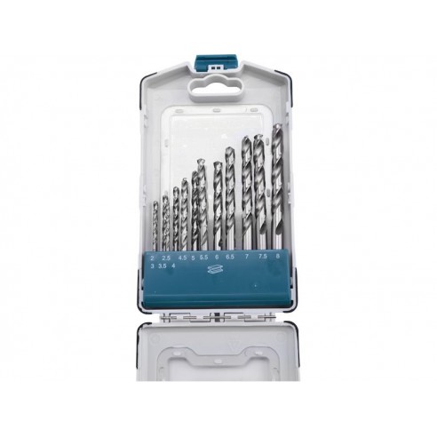 Бургии за метал,13парчиња,∅2-8 mm HSS-G полирани