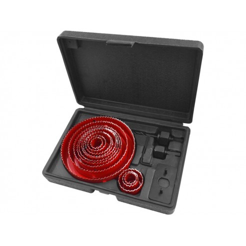 Сет кружни пили, 13 димензии, ∅19-127mm, EXTOL PREMIUM