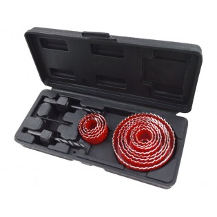 Сет кружни пили, 12 димензии, ∅19-76mm, EXTOL PREMIUM