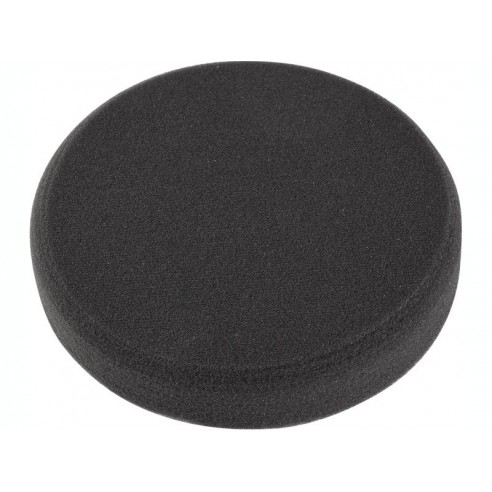 Диск за полирање, сунѓер T10, црн, ∅150x30mm, Velcro