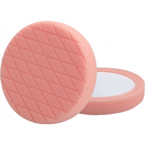 Диск за полирање сунѓер, T40, портокалов, ∅180x35mm, дијамантски терк, со вдлабната лепенка 150mm