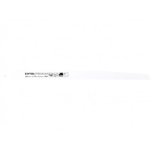 Лист за електрична сабјаста пила, сет 3пар Bi-metal 300x19x1,25mm