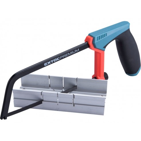 Мини пила, 150mm, алуминиумски шаблон за сечење под агол, EXTOL PREMIUM