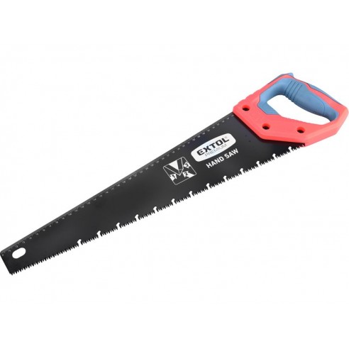 Пила за дрво,, 450mm, 9 заби на 25mm, тројно острени и калени заби, EXTOL PREMIUM