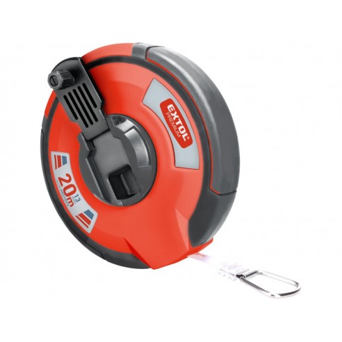 Метро пантлика челична, 20m EXTOL PREMIUM