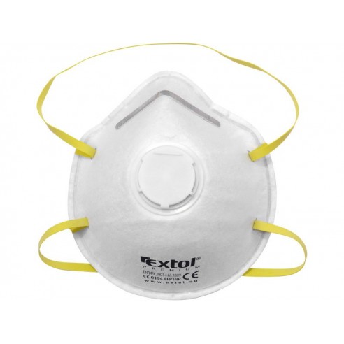 Респираторна маска со вентил за издишување FFP1, сет 5пар. обликувана,  EXTOL PREMIUM
