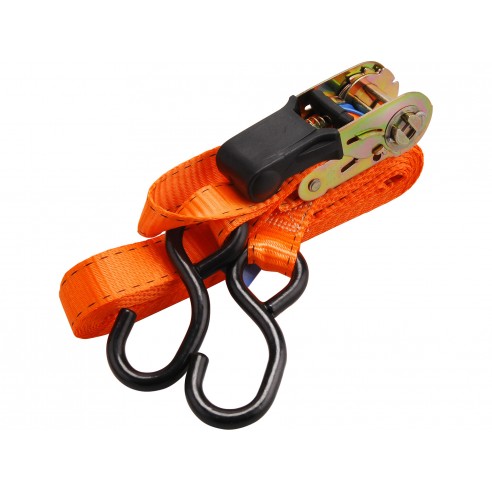 Ремен за затегање со кука и крцкало, 8mx25mm, max 800kg