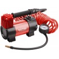 Авто компресор 12V, со прибор, 10,3bar, 2,9m кабел, 4,5m спирално црево,  EXTOL PREMIUM, CC 160