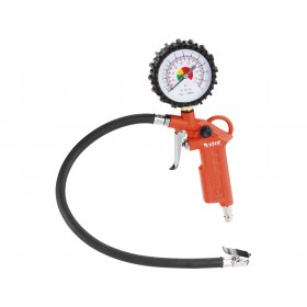 Пиштол за пумпање со манометар, max. работен притисок 8bar (0,8MPa), EXTOL PREMIUM, RP 120