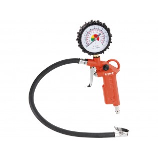 Пиштол за пумпање со манометар, max. работен притисок 8bar (0,8MPa), EXTOL PREMIUM, RP 120