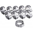 Стега за црево 13,8mm, сет 10пар. INOX