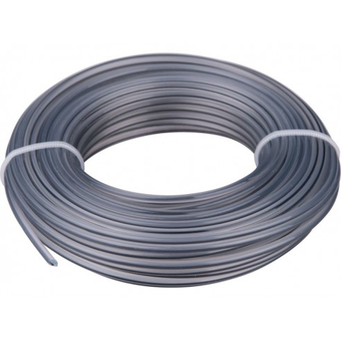 Жица за косилка, 2,4mm, 15m, кружен профил, најлон PA66, EXTOL PREMIUM