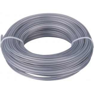 Жица за косилка, 2,4mm, 15m, ѕвездаст профил, најлон PA66, EXTOL PREMIUM