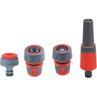 Сет брзи спојки за црево 4 пар, за 1/2"-5/8" PP,ABS, EXTOL PREMIUM