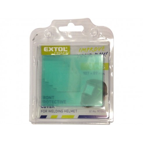 Заштитни стакла за маска за заварувaње, 5пар EXTOL CRAFT