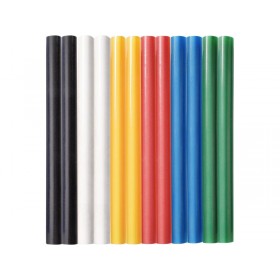 Лепак за пиштол за пластика, 7,2x100mm колор микс, 12пар