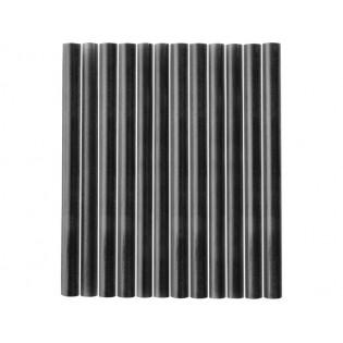 Лепак за пиштол за пластика, 7,2x100mm црни, 12пар