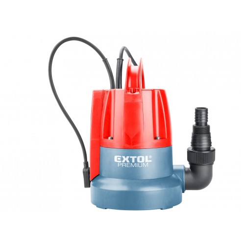 Потопна пумпа, до СУВО исцрпување, 400W, EXTOL PREMIUM