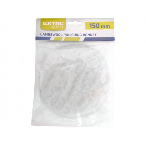 Навлака кружна  за полирање, волнена, ∅150mm, EXTOL CRAFT