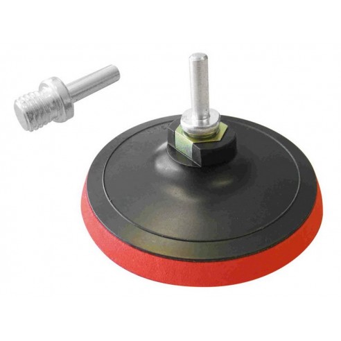 Носач на брусна хартија, гумен диск, за аголна брусилка и дупчалка, M14 навој, ∅125mm, EXTOL CRAFT