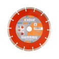 Дијамантски диск за сечење, сегментен, 180x22,2mm, суво сечење, EXTOL PREMIUM